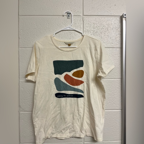 DownEast Cream Graphic Tee - Short Sleeve - Picture 1 of 7